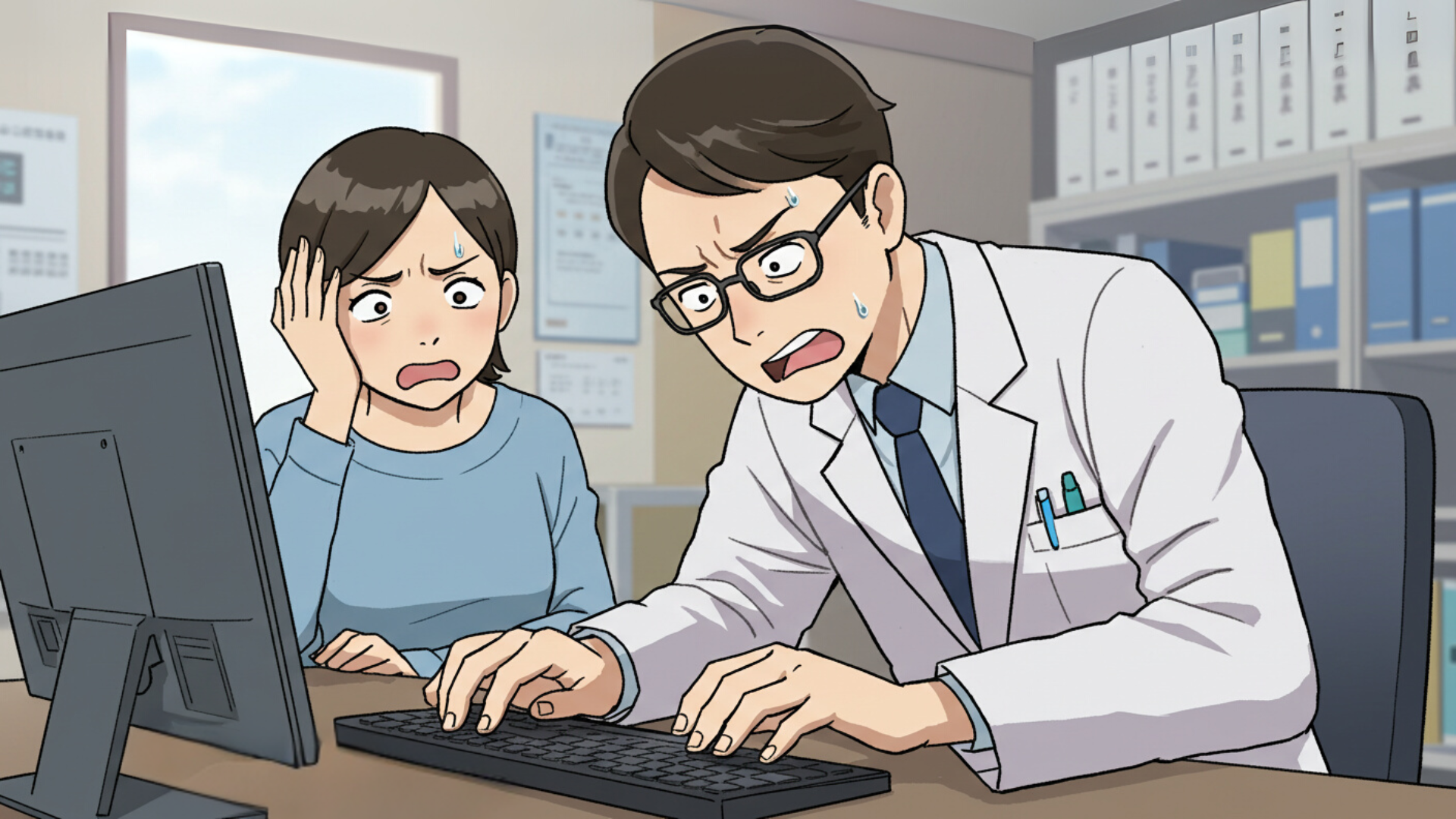 キーボードに縛られた診察